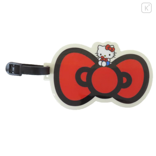 Japan Sanrio Luggage Tag - Hello Kitty : Red Ribbon - 1