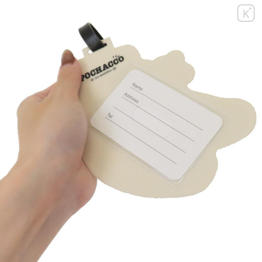 Japan Sanrio Luggage Tag - Pochacco : Banana - 2