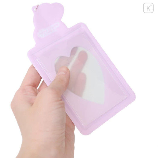 Japan The Powerpuff Girls Photo Keychain - Blossom Flying Pink Heart - 2