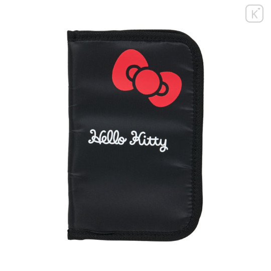 Japan Sanrio Multifunctional Flat Pouch - Hello Kitty : Ribbon - 1