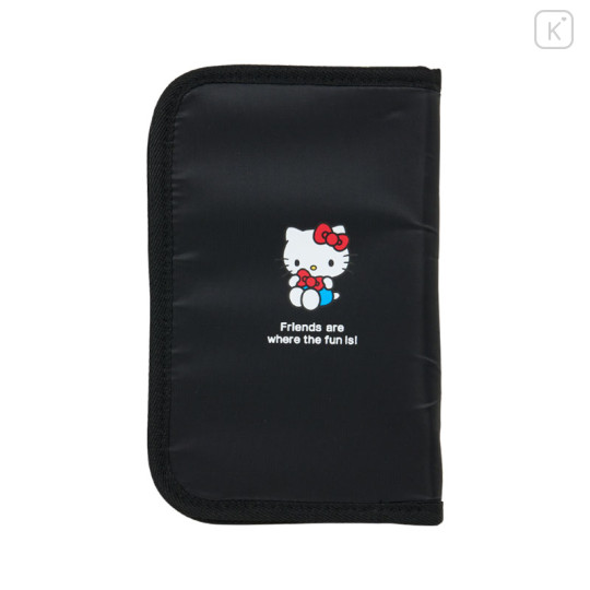 Japan Sanrio Multifunctional Flat Pouch - Hello Kitty : Ribbon - 2