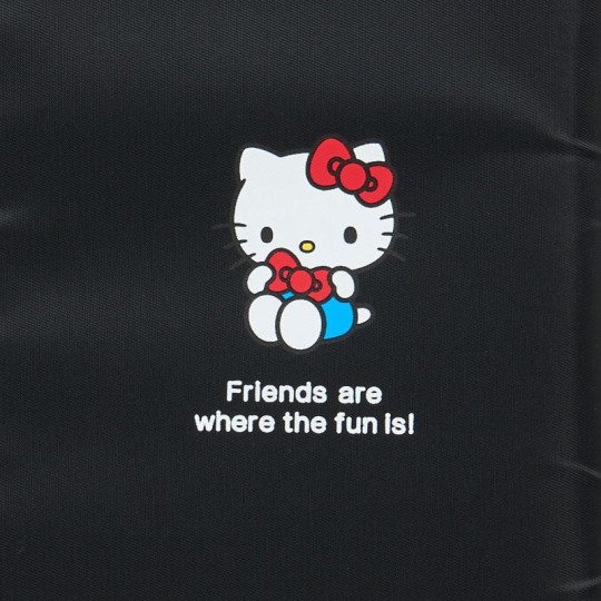Japan Sanrio Multifunctional Flat Pouch - Hello Kitty : Ribbon - 4