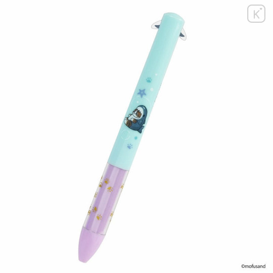 Japan Mofusand Two Color Mimi Pen - Shark Cat - 2