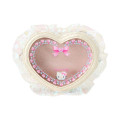 Japan Sanrio Heart-shaped Clear Pouch - Hello Kitty : Ballet Core - 1