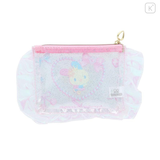 Japan Sanrio Ruffled Clear Pouch - Usahana : Ballet Core - 2