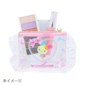 Japan Sanrio Ruffled Clear Pouch - Usahana : Ballet Core - 4