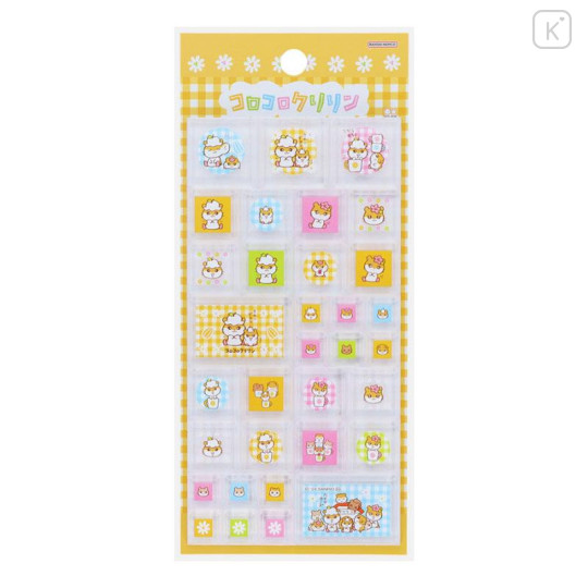 Japan Sanrio Tile Sticker - Corocorokuririn : Ballet Core - 1