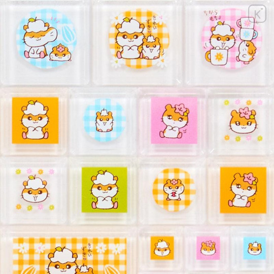 Japan Sanrio Tile Sticker - Corocorokuririn : Ballet Core - 4