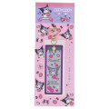 Japan Sanrio Luggage Tag - Kuromi : Cheeky But Charming Heart Keychain - 1