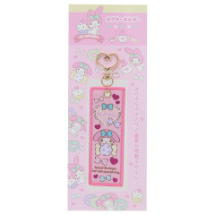 Japan Sanrio Luggage Tag - My Melody : Dessert Heart Keychain
