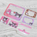 Japan Sanrio Vinyl Sticker Set - Hello Kitty & Kuromi & My Melody : Tokimeki Heisei Kogal Purikura Style - 2