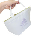 Japan Sanrio Insulated Cooler Lunch Bag - Kuromi : Big Ribbon - 2