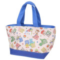 Japan Disney Insulated Cooler Lunch Bag - Toy Story : Beige Blue - 1