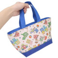 Japan Disney Insulated Cooler Lunch Bag - Toy Story : Beige Blue - 2