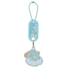 Japan Care Bears Acrylic Name Tag Keychain - Wish Bear