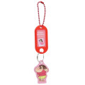 Japan Crayon Shin-chan Acrylic Name Tag Keychain - Shinnosuke Nohara : Shy Red - 1