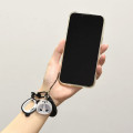 Japan Mofusand Multi-coil Spring Smartphone Strap Phone Charm - Panda Cat - 2