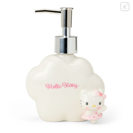 Japan Sanrio Soap Bottle - Hello Kitty : Angel Pink - 1