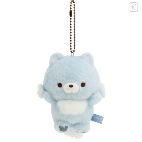 Japan San-X Mascot Holder - Aoikoookami Blue Wolf : Aokogu Sleepover - 1