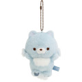 Japan San-X Mascot Holder - Aoikoookami Blue Wolf : Aokogu Sleepover - 1