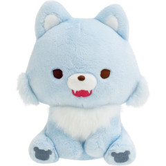 Japan San-X Plush Toy - Aoikoookami Blue Wolf : Aokogu Sleepover