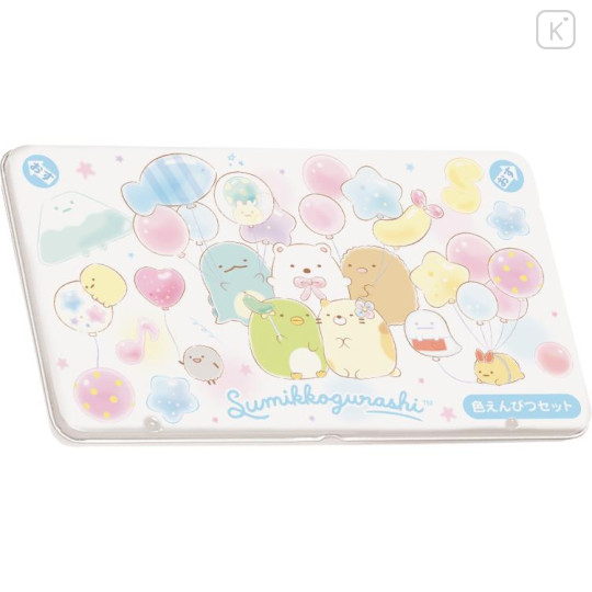 Japan San-X 12 Colored Pencil Set - Sumikko Gurashi : Balloon A - 1