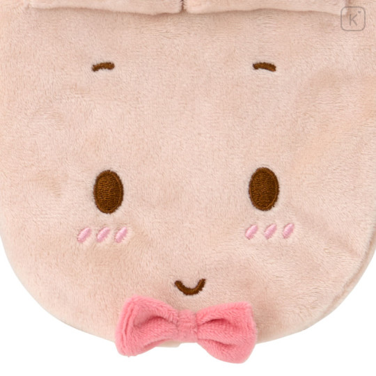 Japan Sanrio Plush Drawstring Bag - Marron Cream - 3