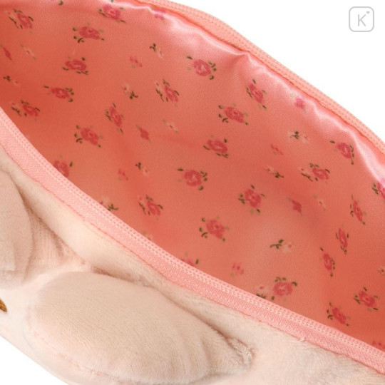 Japan Sanrio Face Pouch - Marron Cream - 6