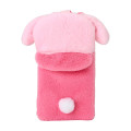 Japan Sanrio Original Fluffy Fabric Trading Card Holder - My Melody : Enjoy Idol - 3