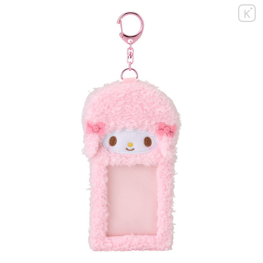 Japan Sanrio Original Fluffy Fabric Trading Card Holder - My Sweet Piano : Enjoy Idol - 1