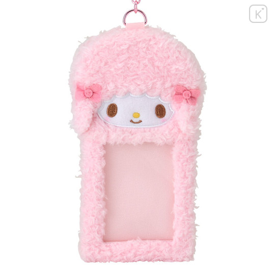 Japan Sanrio Original Fluffy Fabric Trading Card Holder - My Sweet Piano : Enjoy Idol - 2