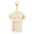 Japan Sanrio Original Fluffy Fabric Trading Card Holder - Cogimyun : Enjoy Idol - 1