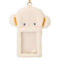Japan Sanrio Original Fluffy Fabric Trading Card Holder - Cogimyun : Enjoy Idol - 2
