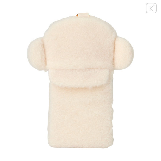 Japan Sanrio Original Fluffy Fabric Trading Card Holder - Cogimyun : Enjoy Idol - 3
