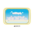 Japan Angel Blue Clear Pouch - Friends Rainbow - 2
