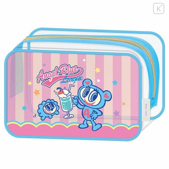Japan Angel Blue Clear Pouch - Nakamura kun Soda - 1