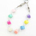 Japan Sanrio Clear Multi Case (S) - My Melody 50th Anniversary Colorful Bead Chain - 3
