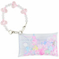 Japan Sanrio Clear Multi Case (S) - My Melody 50th Anniversary Heart Bead Chain - 1