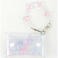 Japan Sanrio Clear Multi Case (S) - My Melody 50th Anniversary Heart Bead Chain - 2