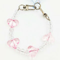 Japan Sanrio Clear Multi Case (S) - My Melody 50th Anniversary Heart Bead Chain - 3