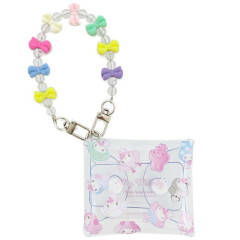 Japan Sanrio Clear Multi Case (SS) - My Melody 50th Anniversary Colorful Bead Chain