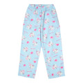 Japan Sanrio Broadcloth Shirt Pajamas (M) - Hello Kitty : Angel Light Blue - 3