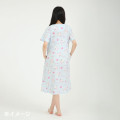 Japan Sanrio Short Sleeve Room Dress - Hello Kitty : Angel Light Blue - 5