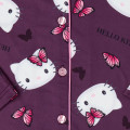 Japan Sanrio Shirt Pajamas (M) - Hello Kitty : Butterfly Gray - 4