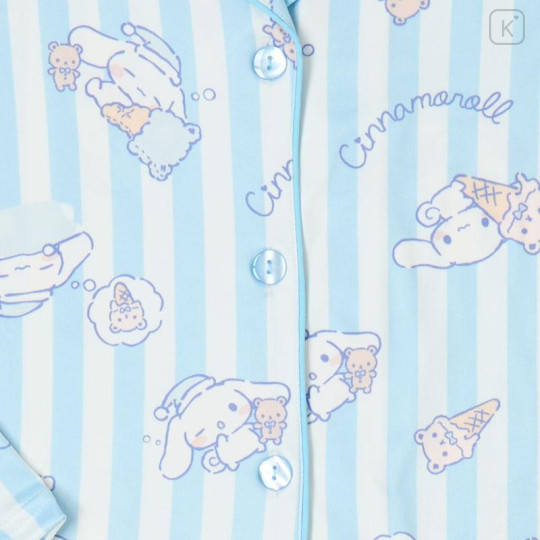 Japan Sanrio Shirt Pajamas (M) - Cinnamoroll : Sleepy - 4