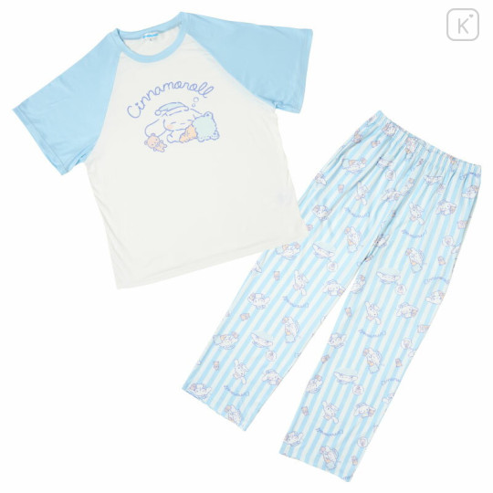 Japan Sanrio Short Sleeve T-shirt Pajamas (M) - Cinnamoroll - 1