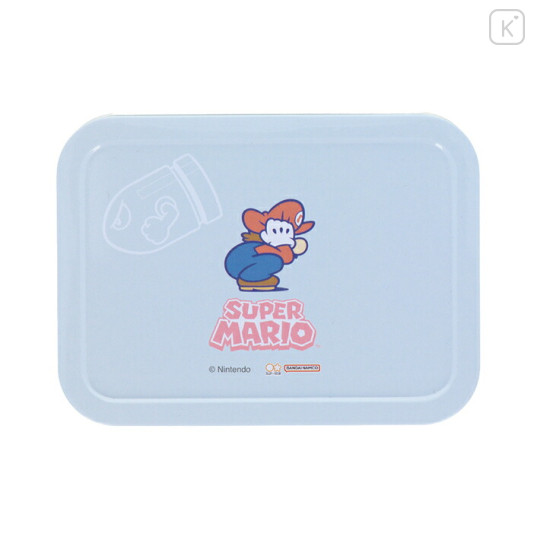 Japan Super Mario Brothers Memo Pad & Can Case - Grey - 2