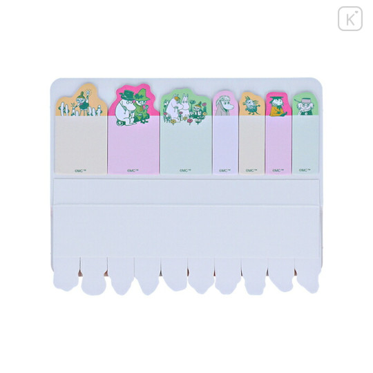 Japan Moomin Index Sticky Notes - Moomin 80th Anniversary Pink - 3