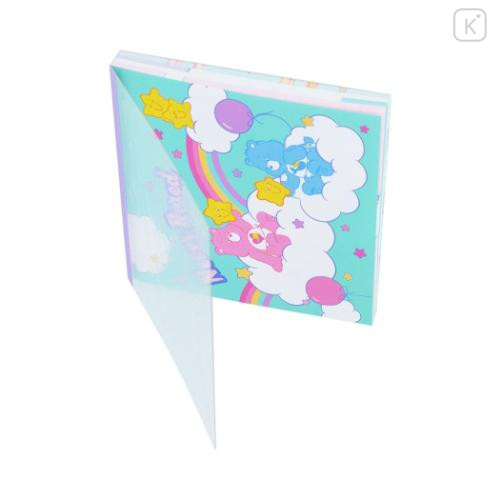 Japan Care Bears Square Memo - Never Bored - 4