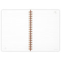 Japan Peanuts B6 Ring Notebook - Snoopy & Woodstock : Life with Snoopy and Friends Pink - 3